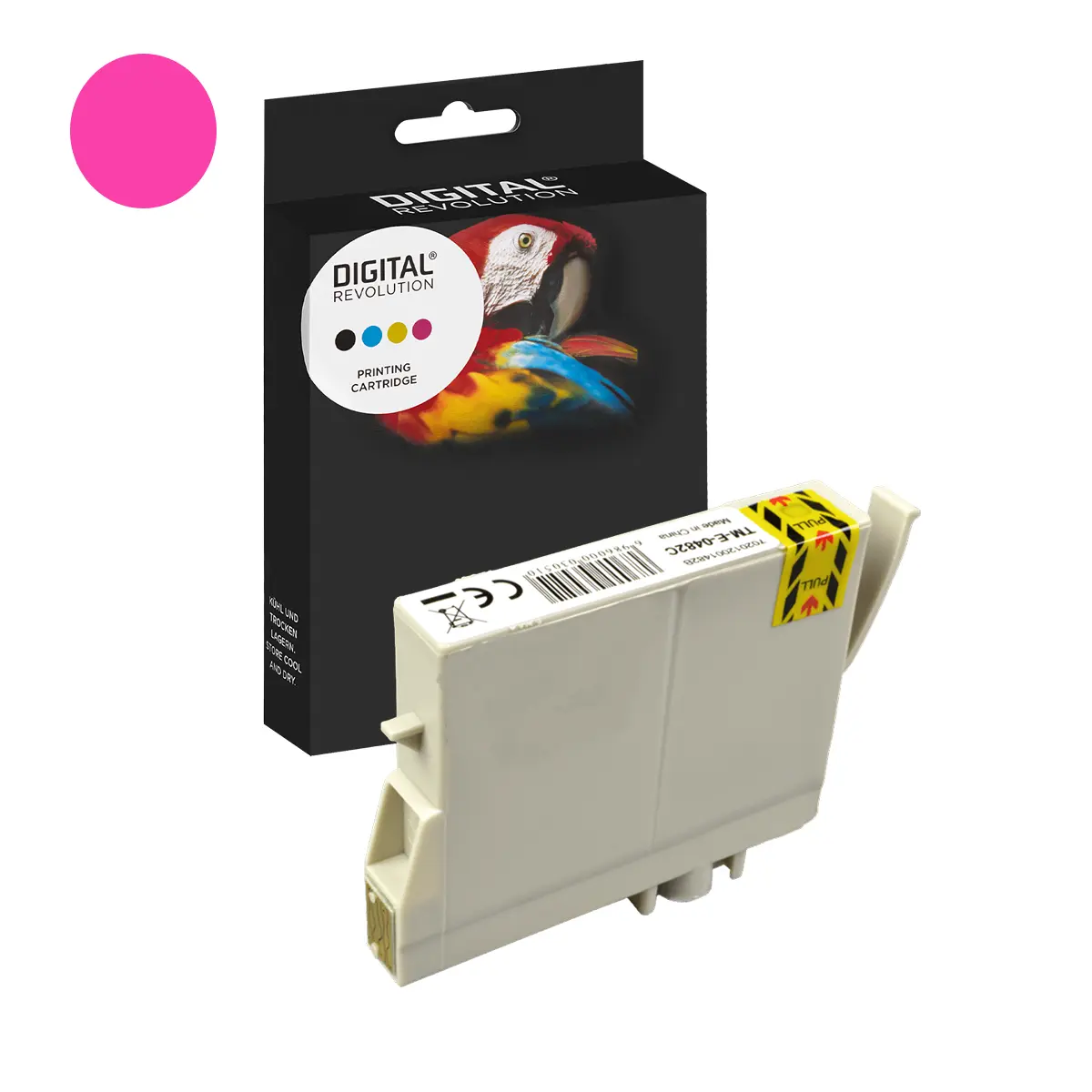 Epson T0483 - alternative Patrone 'magenta' 16 ml | 460 Seiten - Digital Revolution