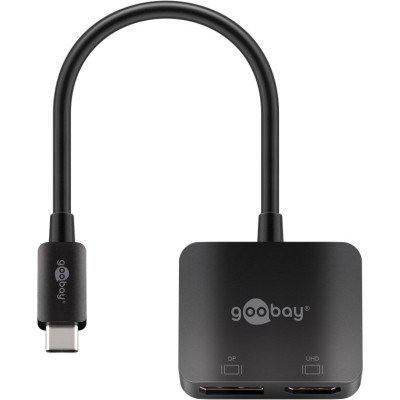 Goobay USB-C™-Adapter auf DisplayPort und HDMI™
