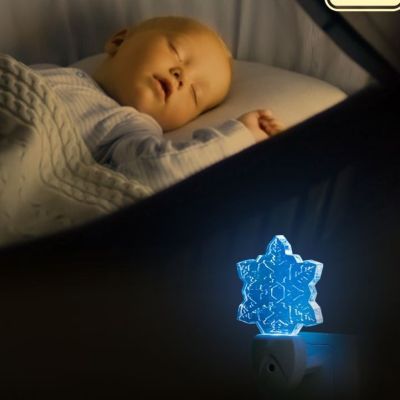 Aigostar LED Nachtlicht, RGB, Schneeflocke
