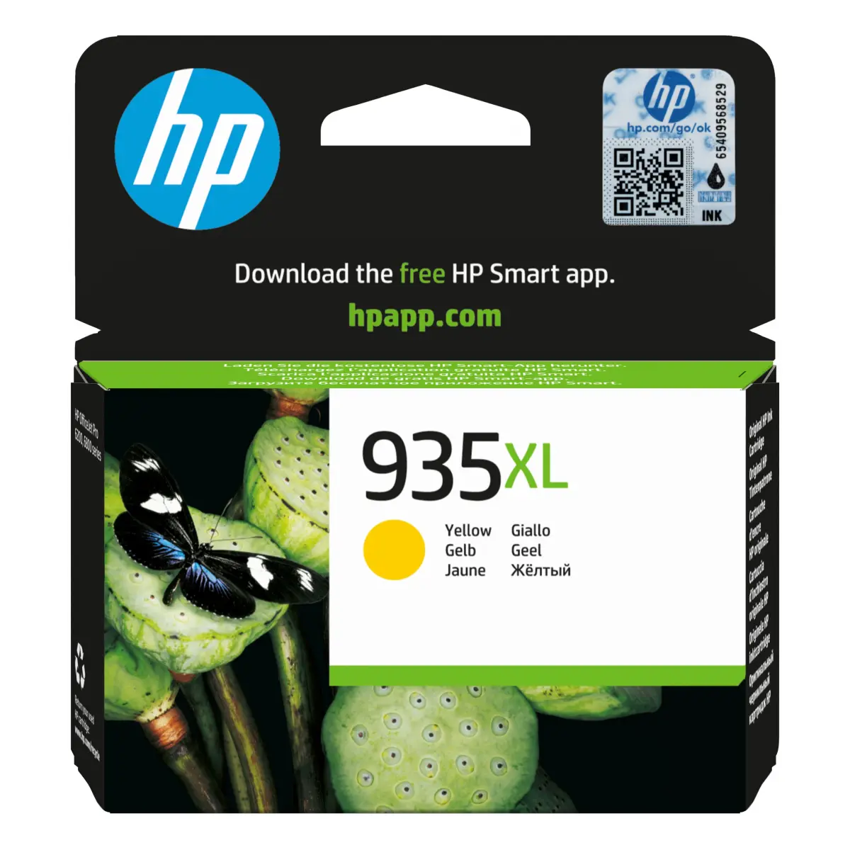 Druckerpatrone HP 935XL gelb 9,5 ml | 825 Seiten (C2P26AE)