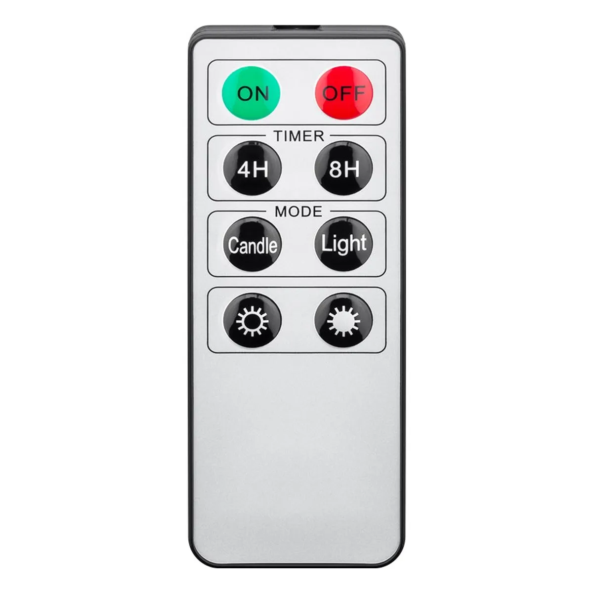 Goobay 10 kabellose LED-Weihnachtsbaumkerzen