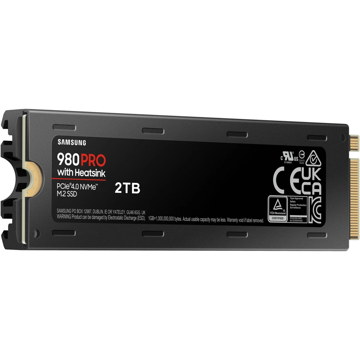 SAMSUNG SSD M.2 2TB Samsung 980 PRO Heatsink NVMe PCIe 4.0 retail