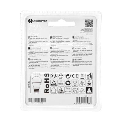 Aigostar LED 'Birne', E27, 4W