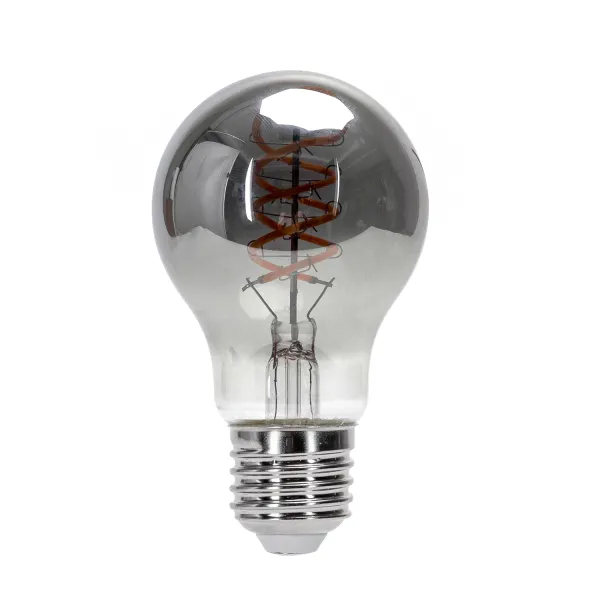 Aigostar LED Rauchglas Filament Lampe A60 E27 4W