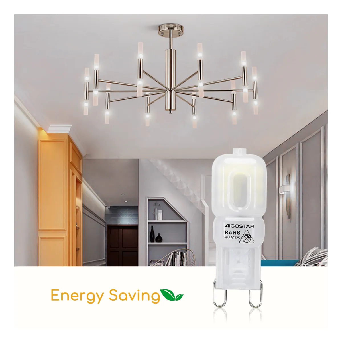 Aigostar LED 'Kompakt', 2,5W, G9 Aigostar LED 'Kompakt', 2,5W, G9