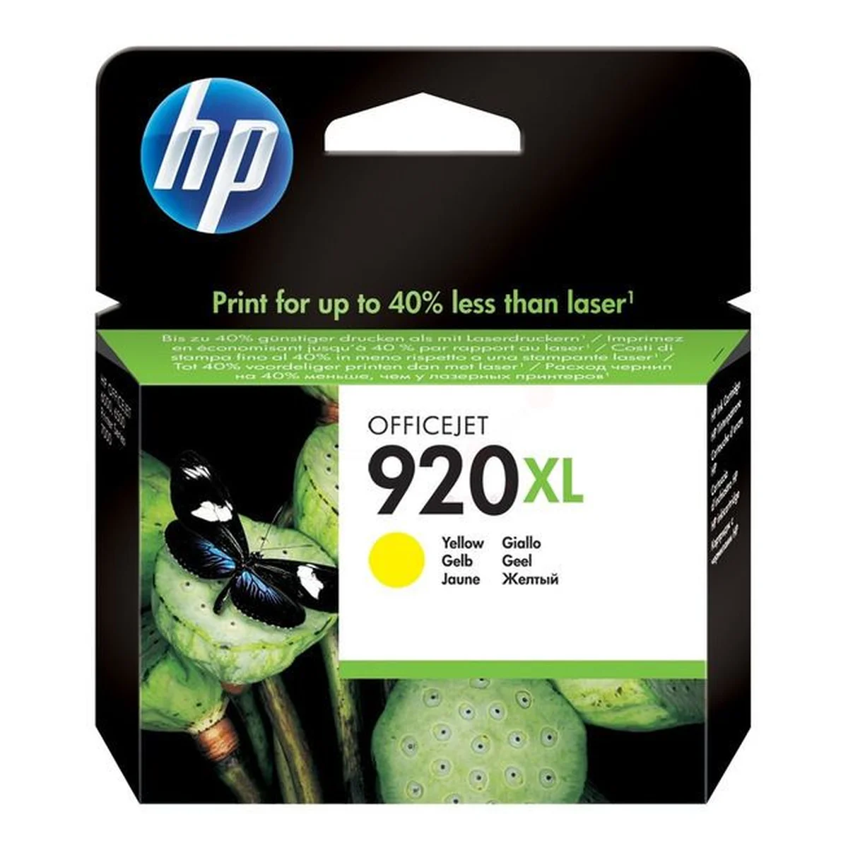 Druckerpatrone HP 920XL gelb 6 ml | 700 Seiten (CD974AE)