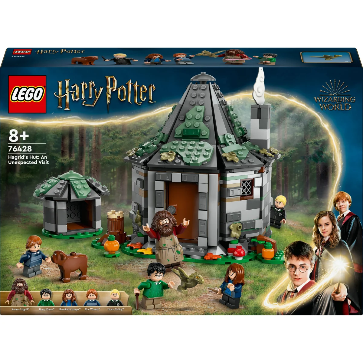 LEGO® Harry Potter Hagrids Hütte: Ein unerwarteter Besuch 76428