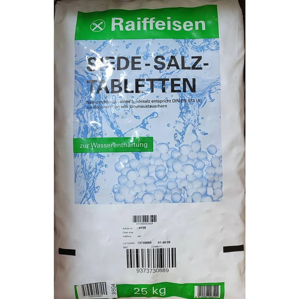 Regeneriersalz Tablettenform 25kg