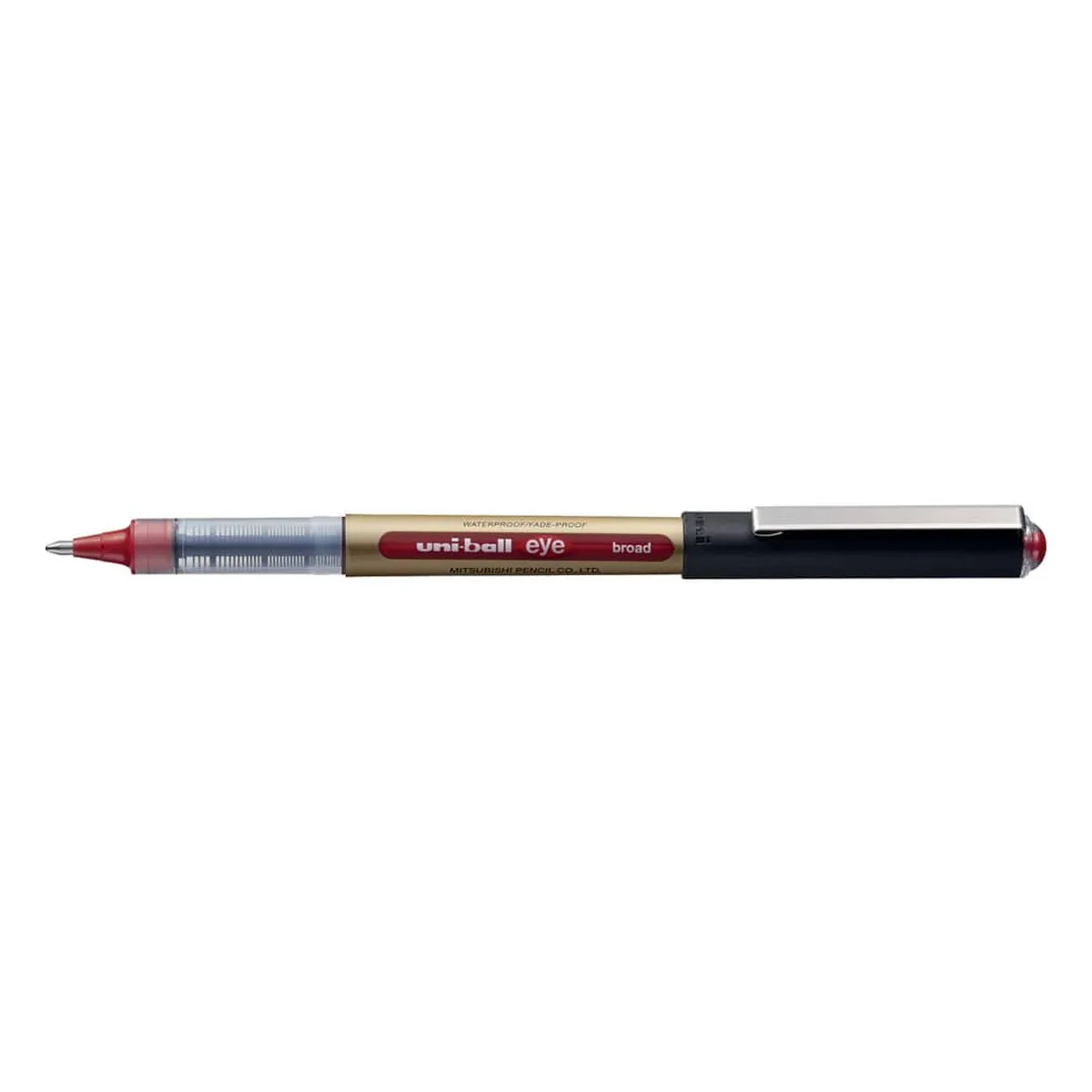 uni-ball Tintenroller UB-150 Eye broad - 0,65 mm, rot