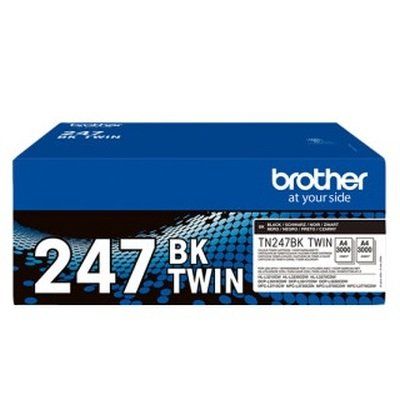Brother 2x Toner 'TN-247' schwarz 6.000 Seiten