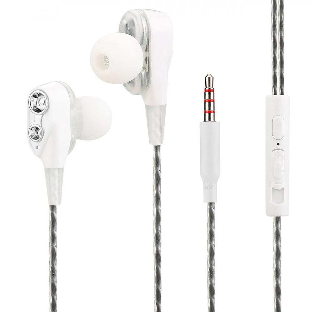 Fontastic In-Ear Headset Duett, 2 hochauflösende Treiber weiss