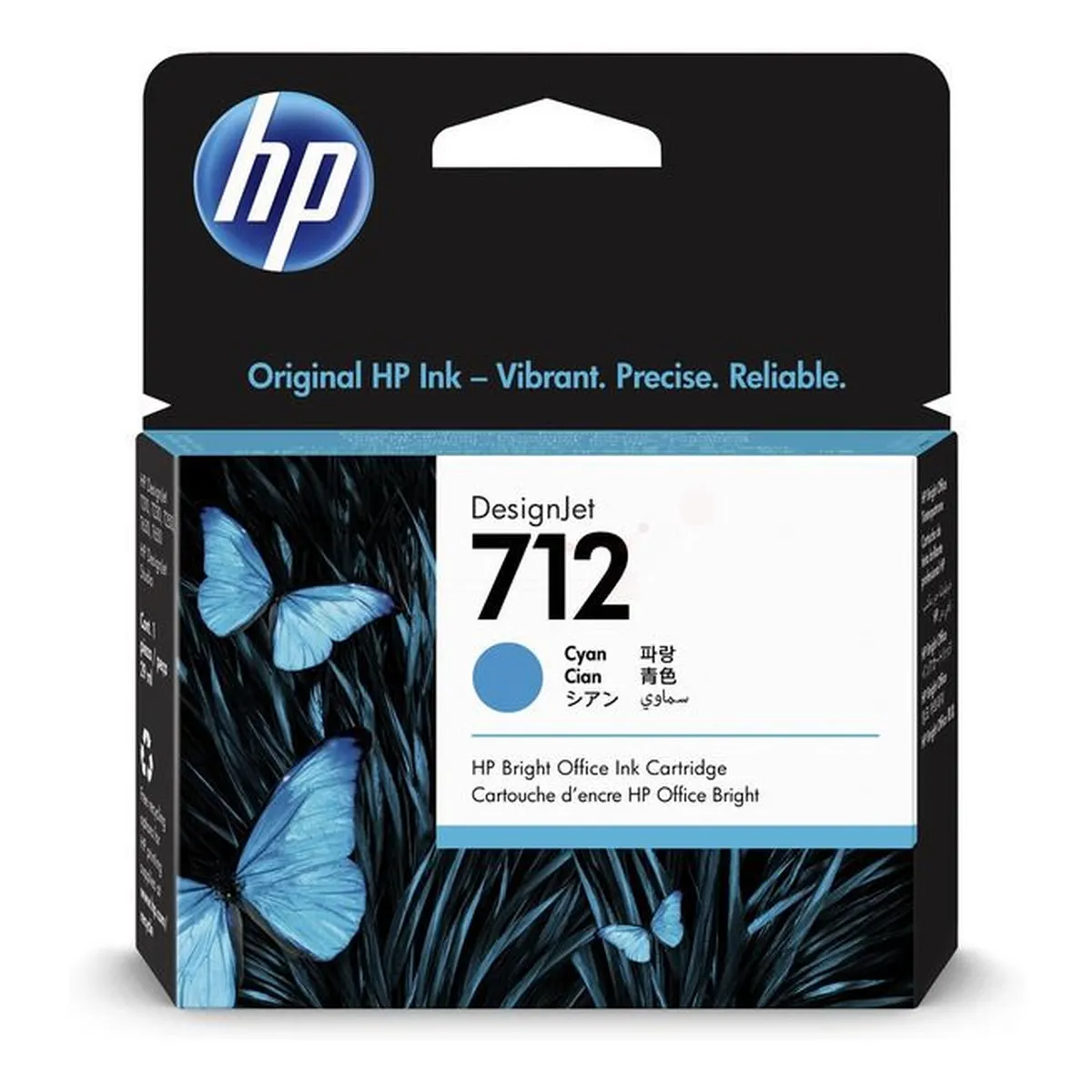 Druckerpatrone HP 712 cyan 29 ml (3ED67A)