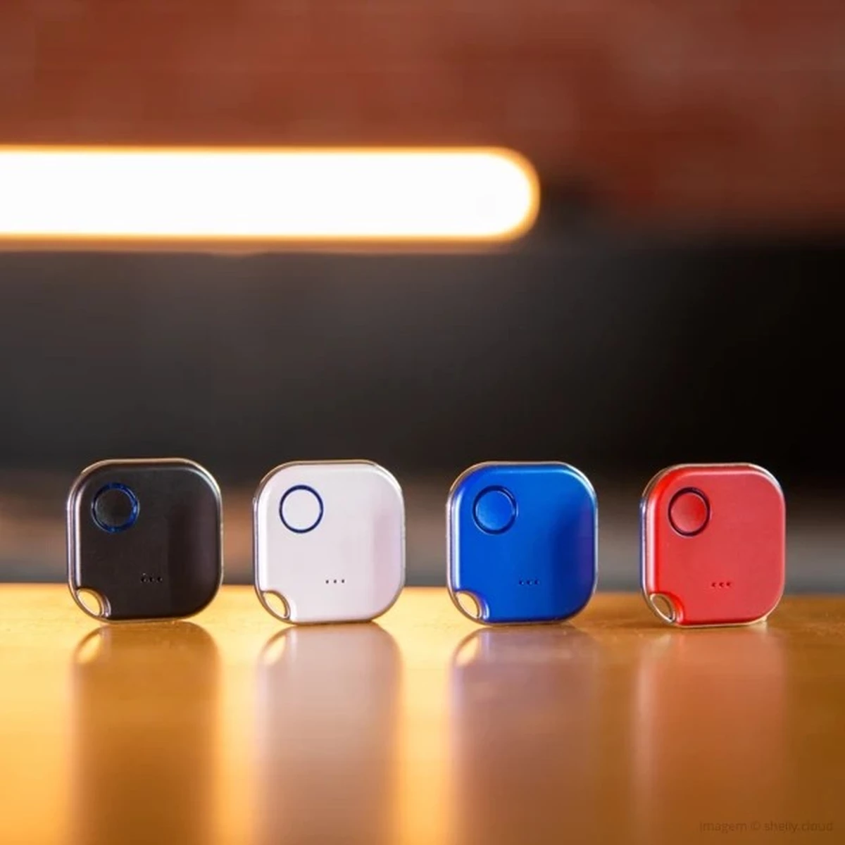 Shelly Home Plug & Play “Blu Button1“ Bluetooth Schalter & Dimmer Weiß