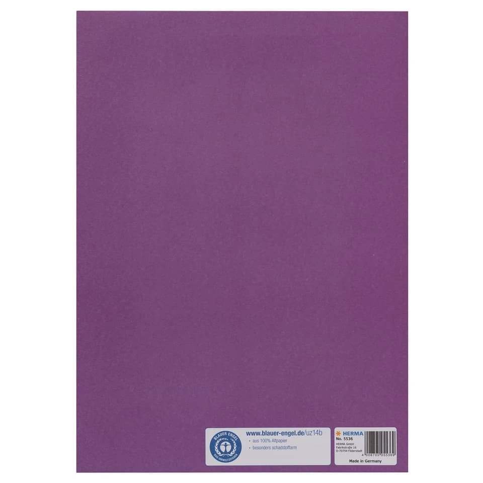 Herma Heftschoner Papier - A4, violett