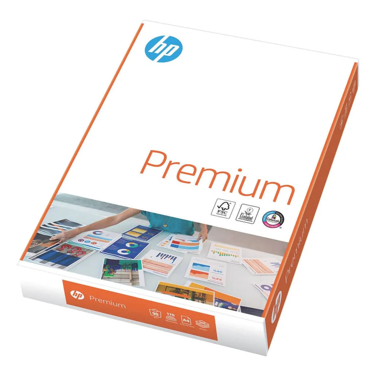HP Premium Paper - A4, 90 g/qm, weiß, 500 Blatt