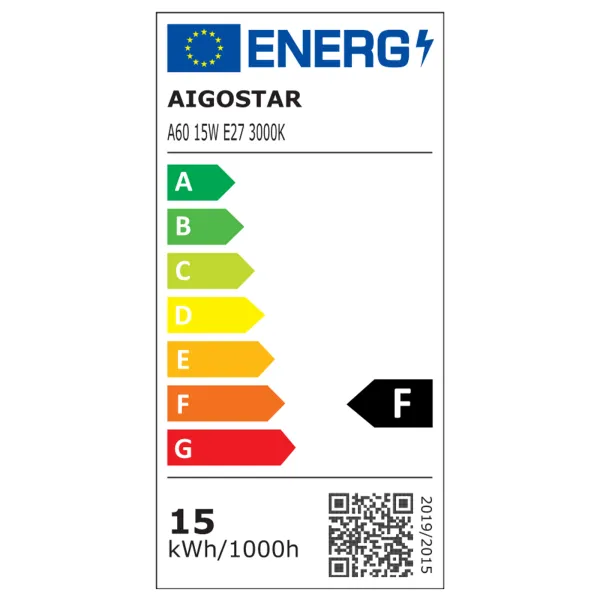 Aigostar LED A60 E27 15W