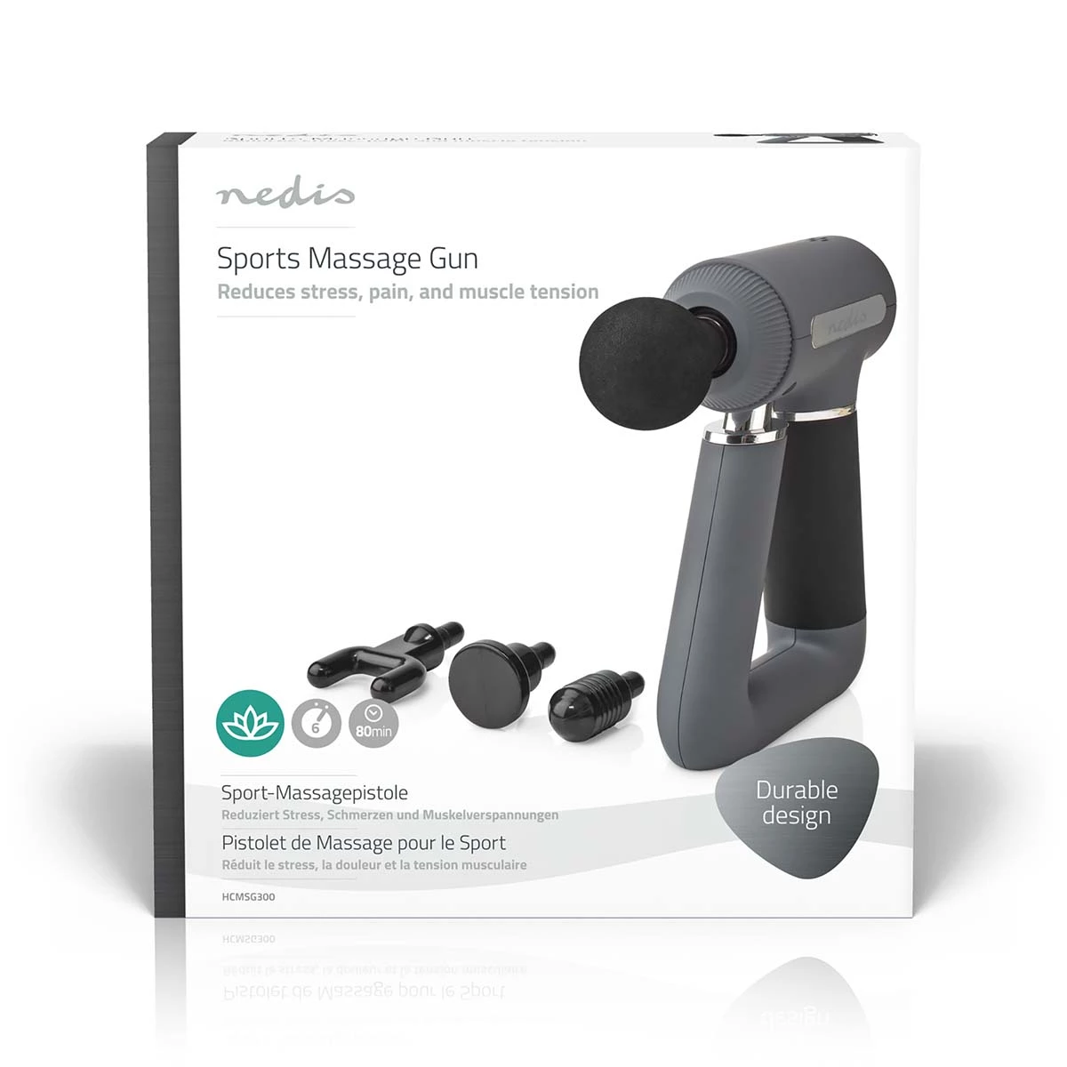 Nedis Sport-Massagepistole
