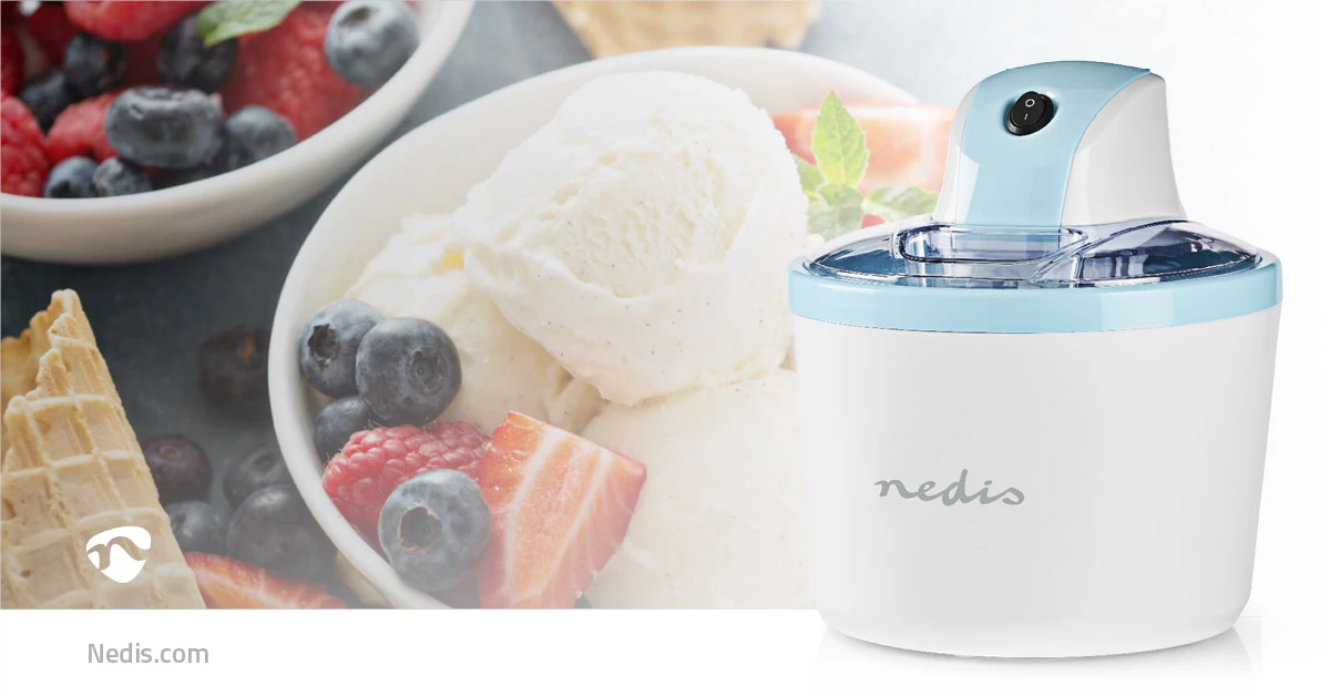 Nedis Elektrische Eismaschine 1,2 Liter