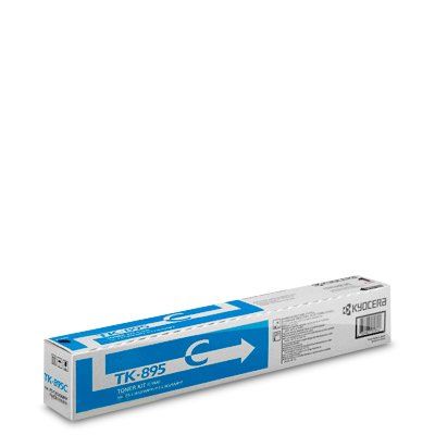 Kyocera Mita TK-895C Toner cyan 6.000 Seiten (1T02K0CNL0)