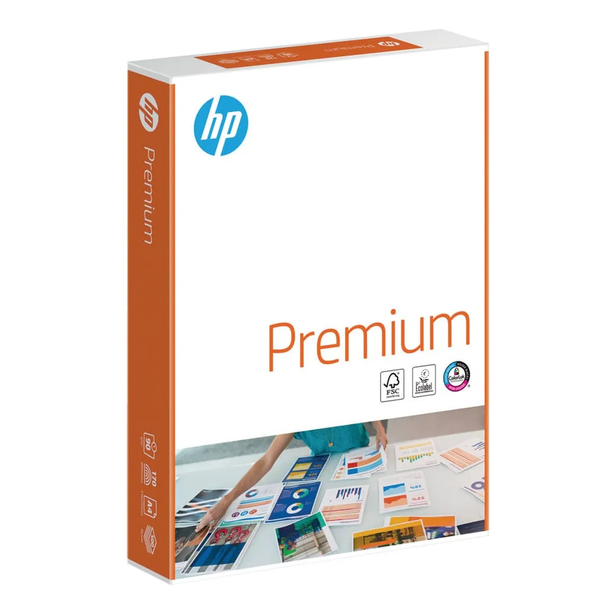 HP Premium Paper - A4, 90 g/qm, weiß, 500 Blatt