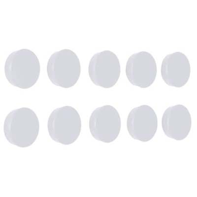 Magnet - Ø 38mm, 1500 g, 10 Stück, weiß