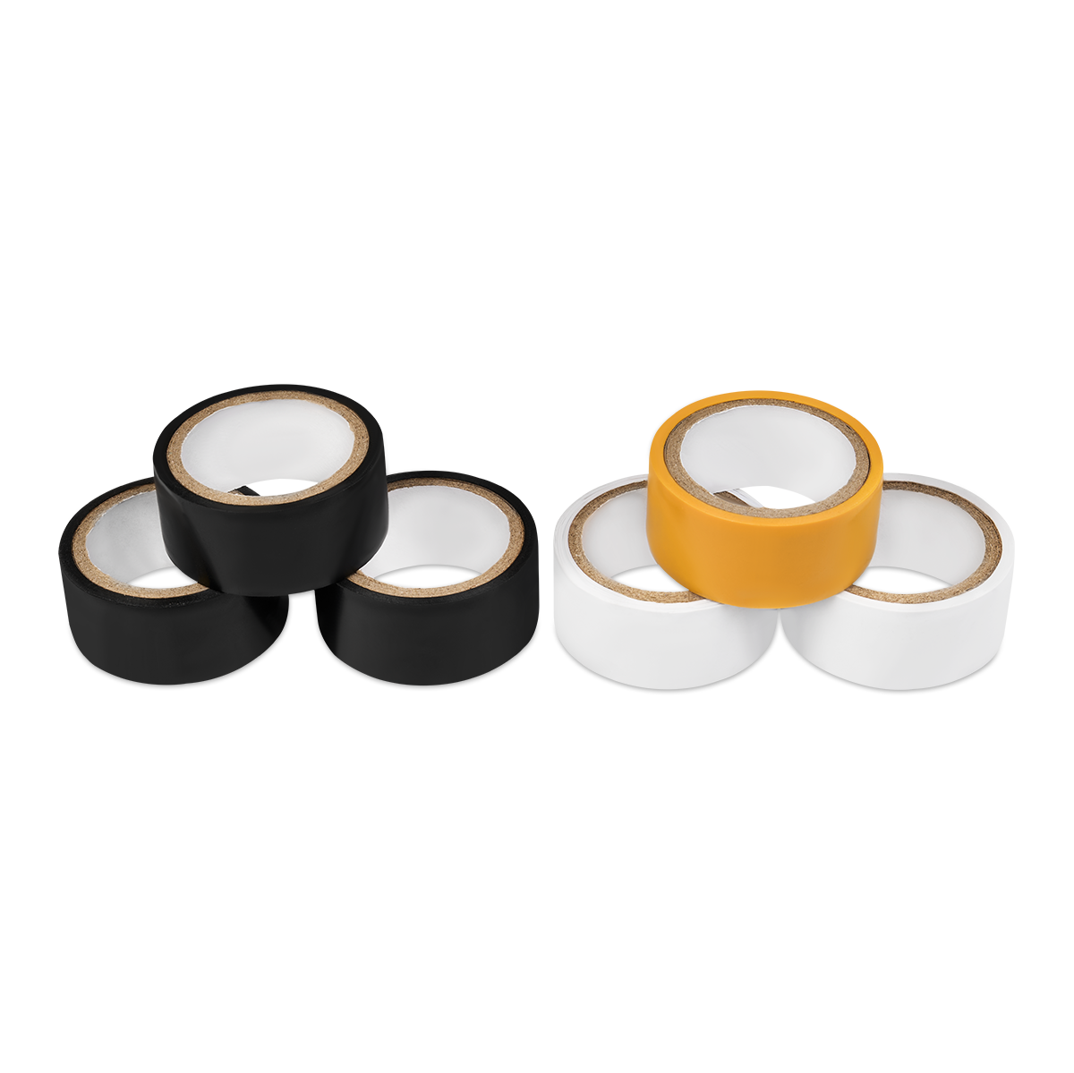 Eurotools PVC Klebeband, 6 Stück