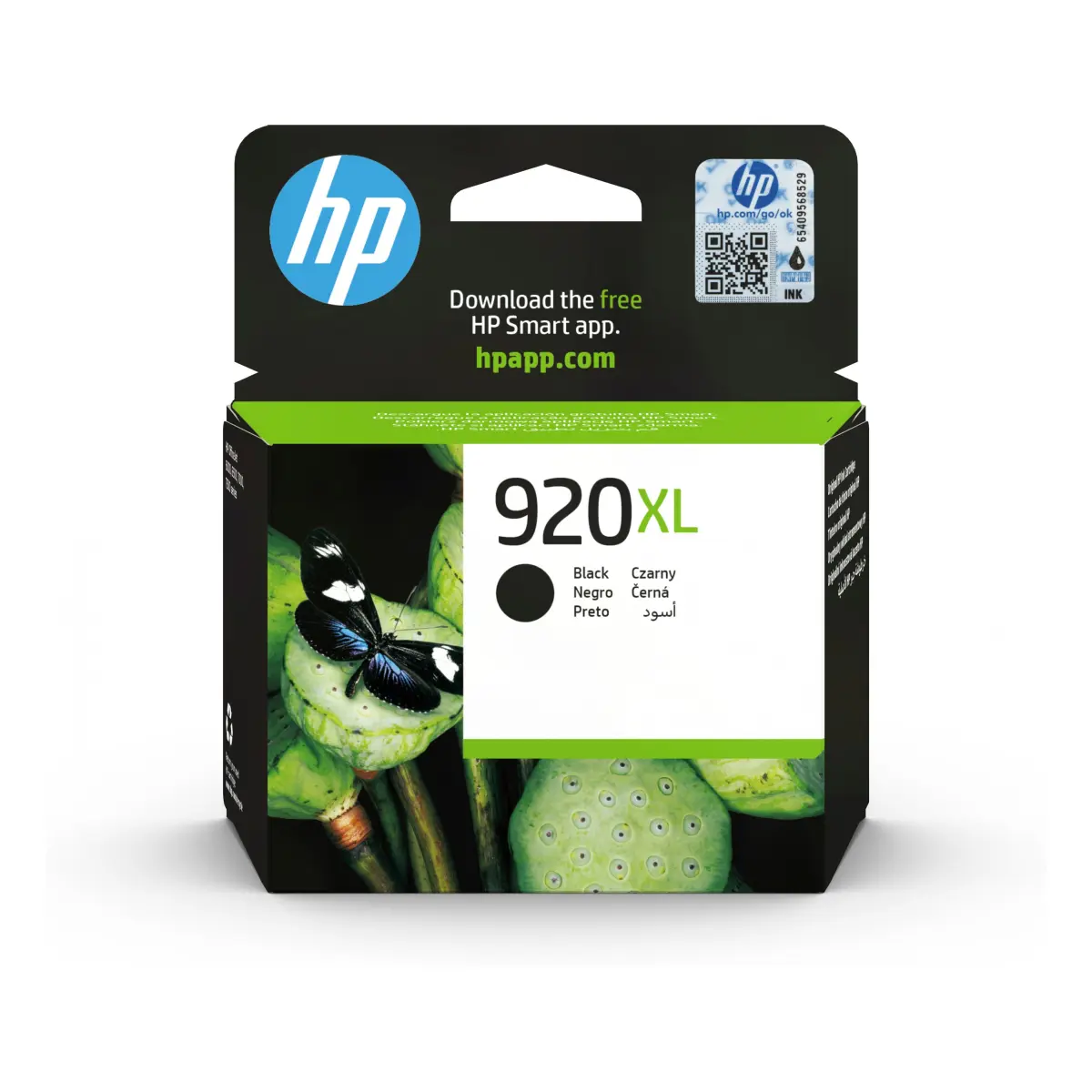 Druckerpatrone HP 920XL schwarz 49 ml | 1.200 Seiten (CD975AE)