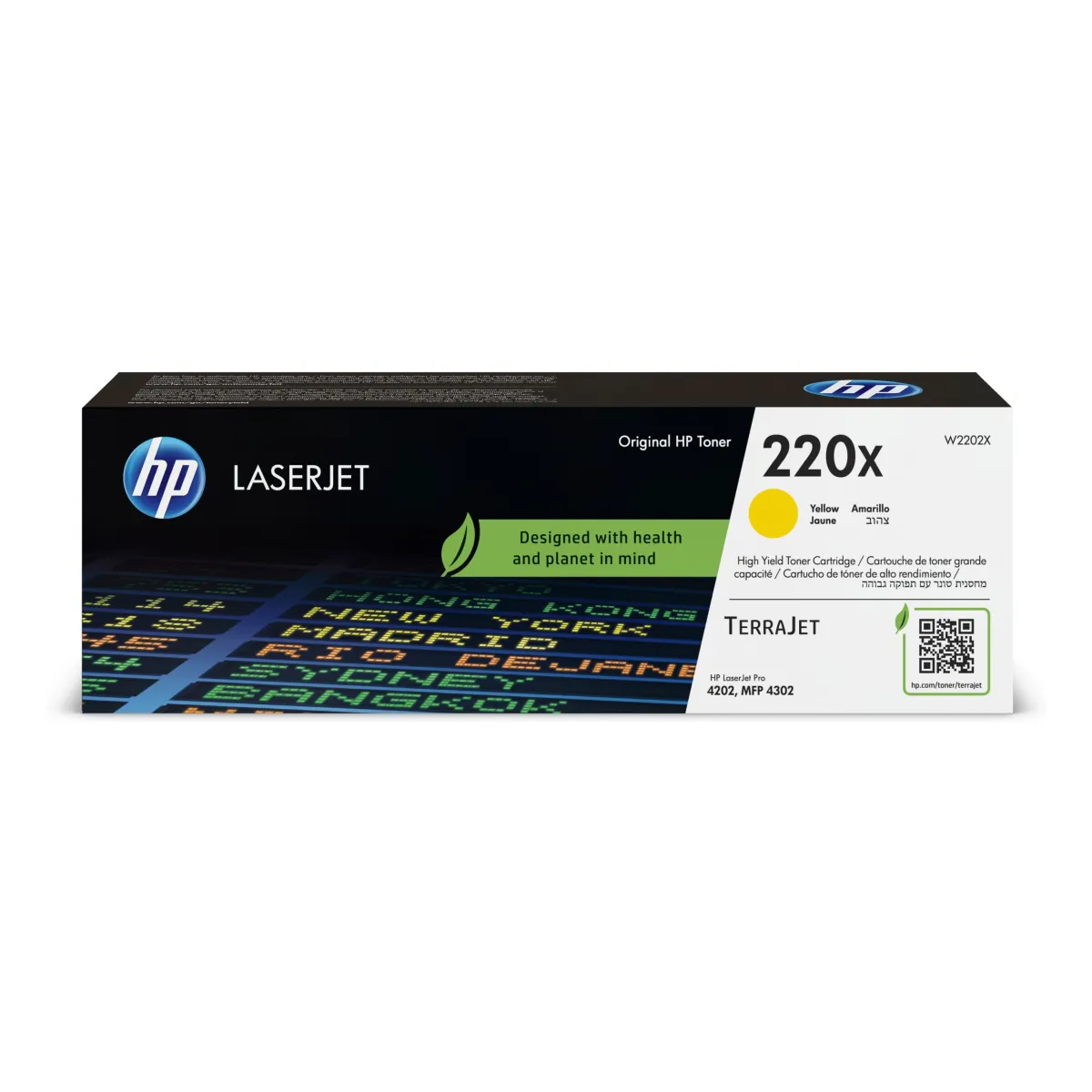 HP 220X Toner gelb 5.500 Seiten (W2202X)