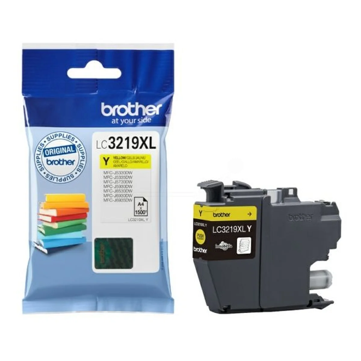 Druckerpatrone Brother LC-3219XLY gelb 16,5 ml | 1.500 Seiten