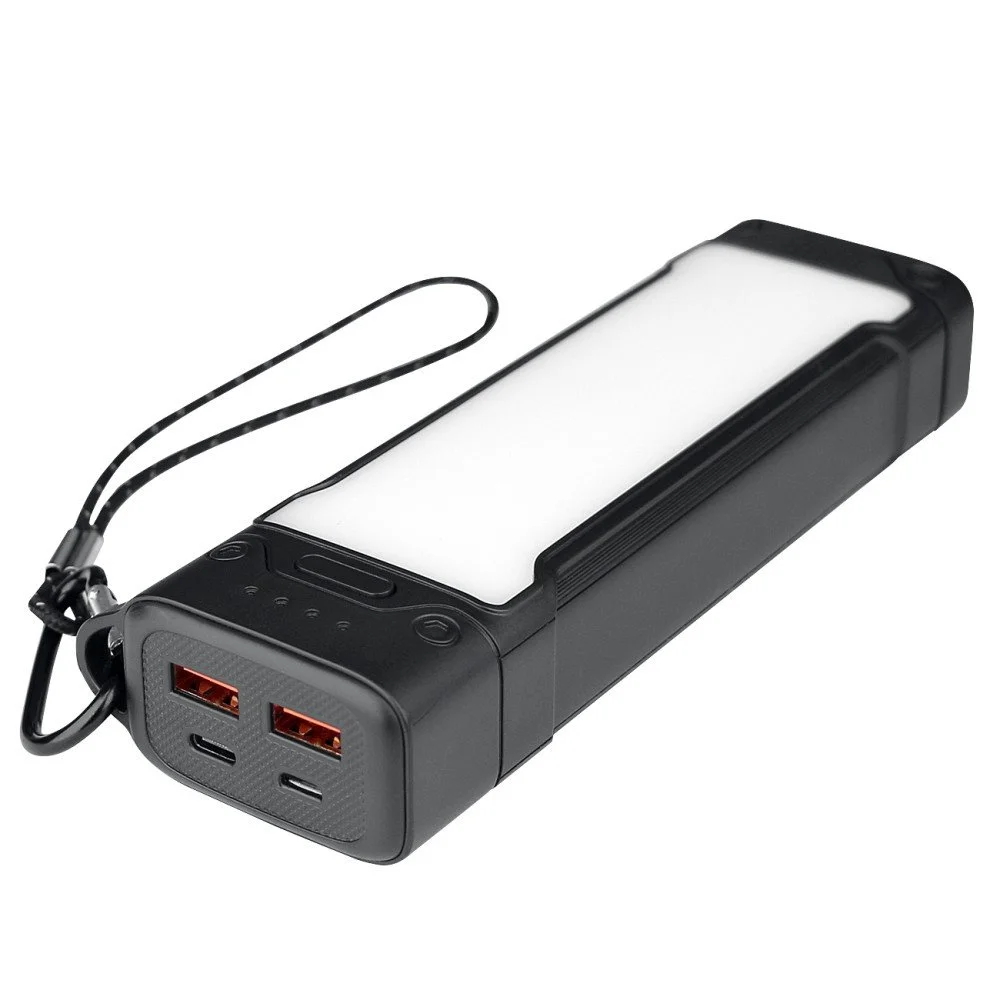 Fontastic Power Bank mit LED Licht Atria20 20000mAh schwarz
