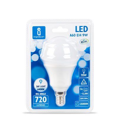 Aigostar LED 'Classic' E14, 9W