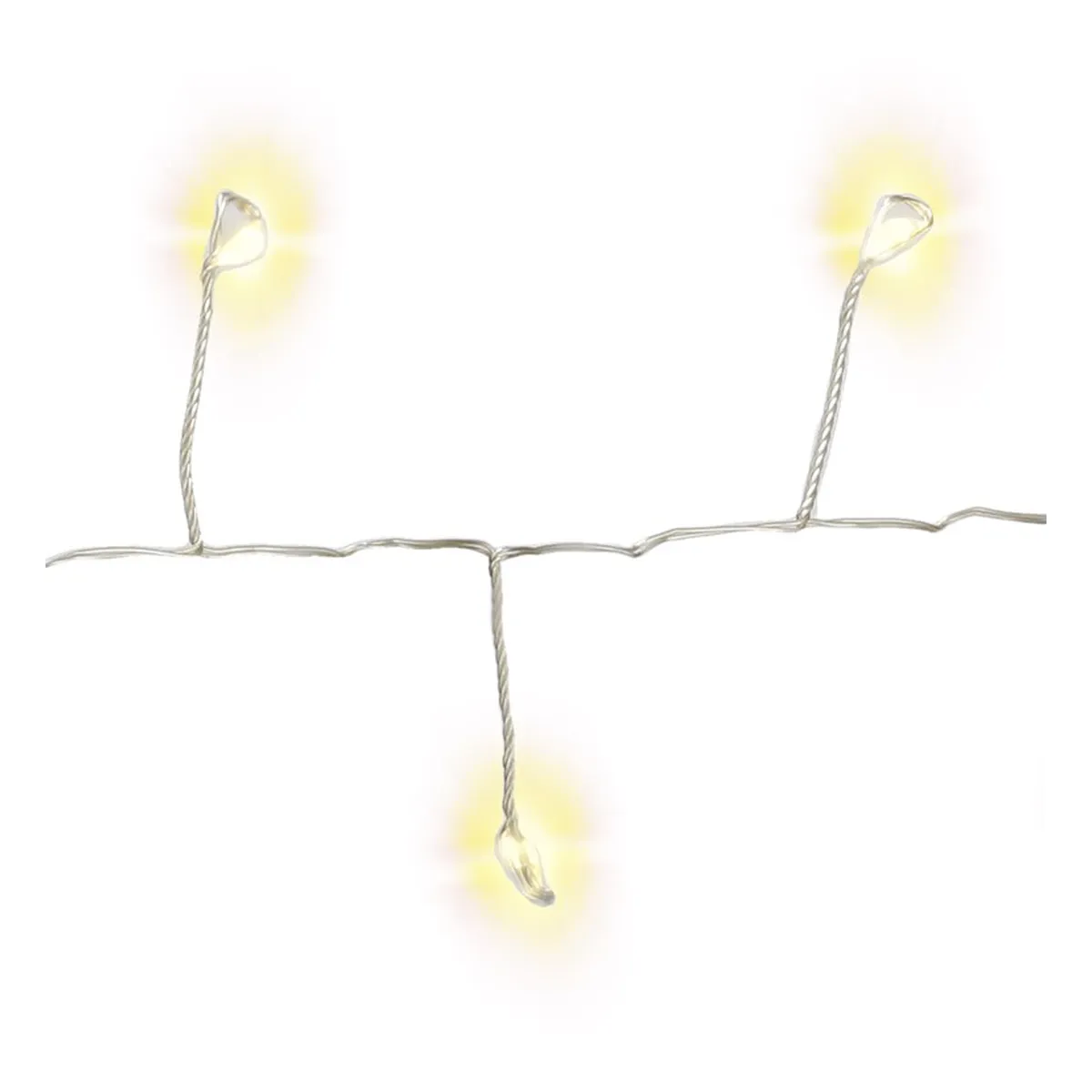 Goobay 50er LED-Silberdraht-Cluster-Lichterkette