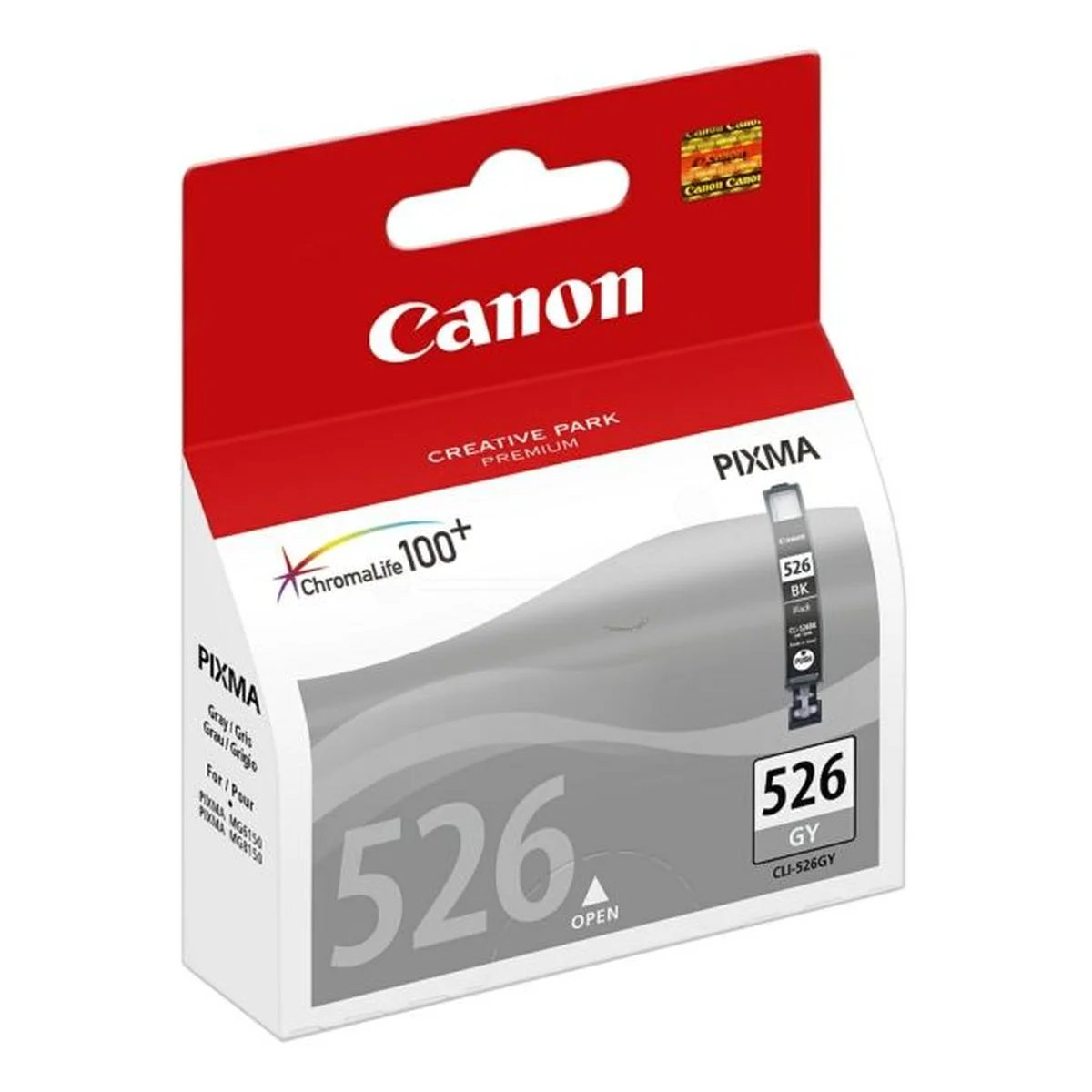 Druckerpatrone Canon CLI-526 GY grau 9 ml | 437 Seiten (4544B001)