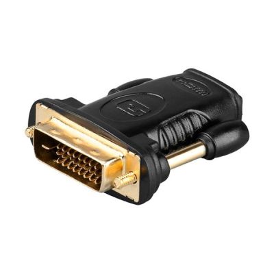 HDMI™/DVI-D Adapter, vergoldet