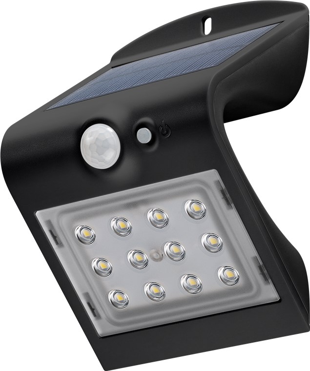 LED Solar-Wandleuchte mit Bewegungsmelder 1,5 W