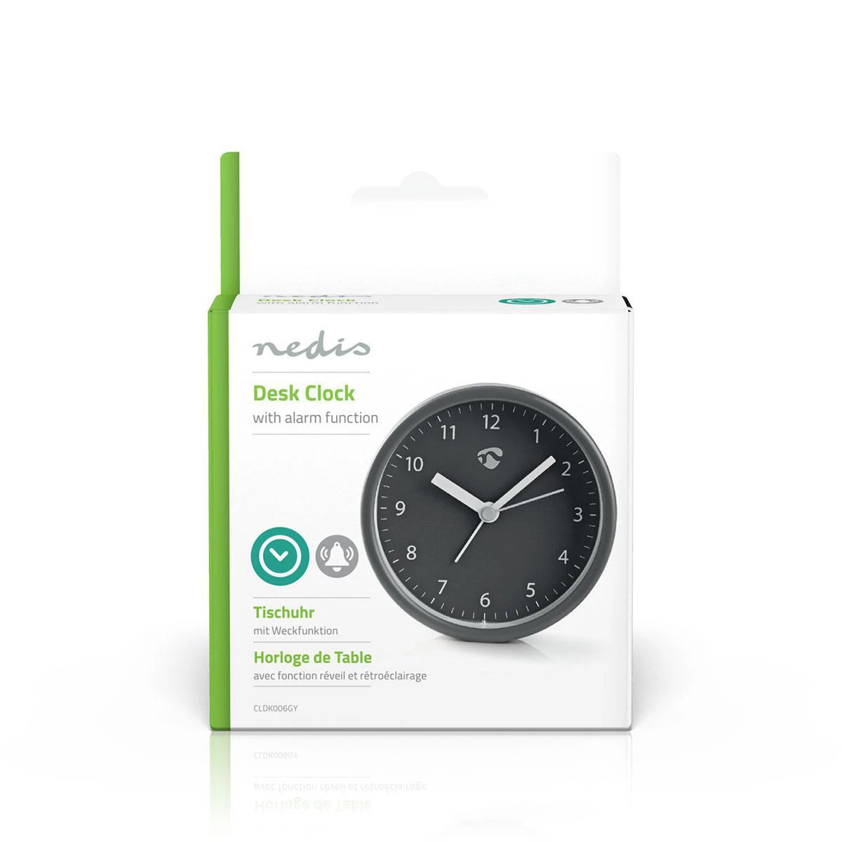 Nedis Analoger Schreibtisch Wecker