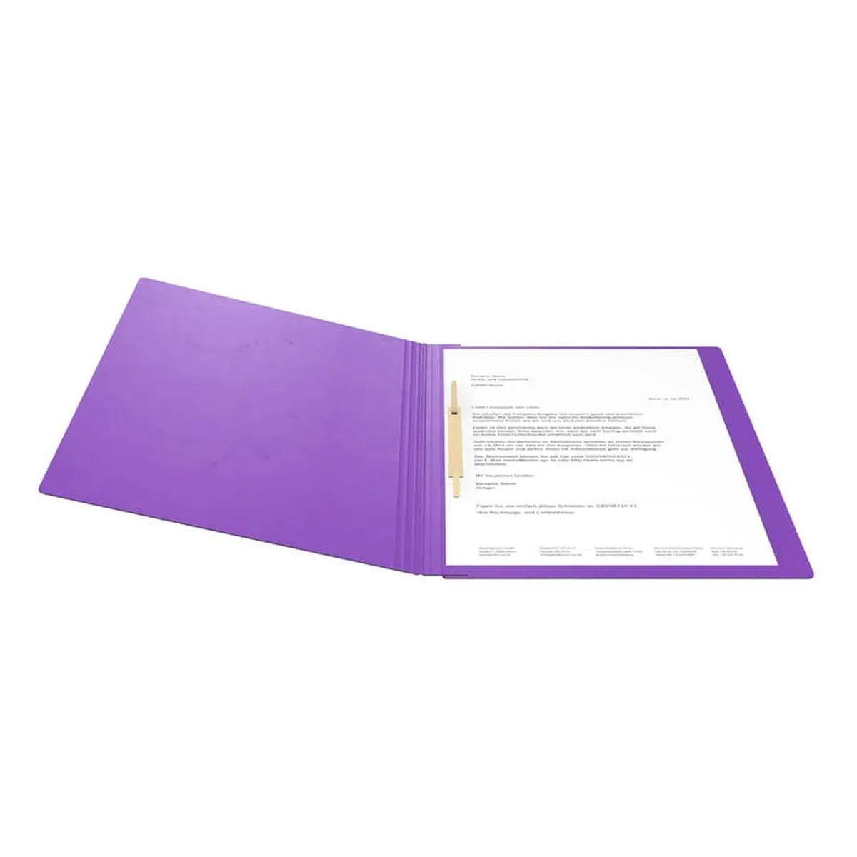 EXACOMPTA Schnellhefter - A4, 350 Blatt, Colorspan-Karton, 355 g/qm, violett