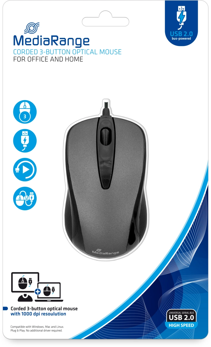 MediaRange Office & Home Maus