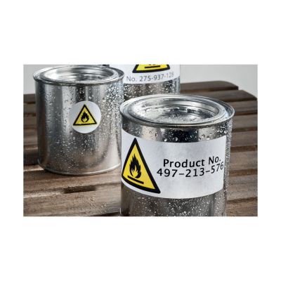 Avery Zweckform L4773-100 Folienetiketten - 63,5 x 33,9 mm, weiß, 2400 Etiketten, permanent, wetterfest