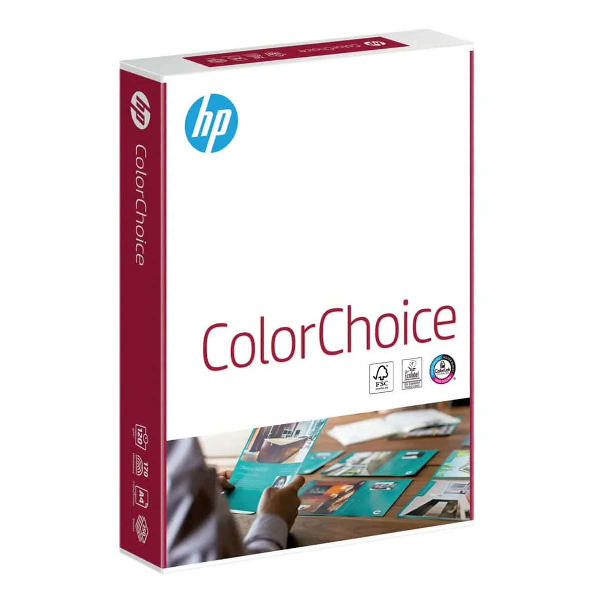HP Color Choice Papier - A4, 120 g/qm, weiß, 250 Blatt