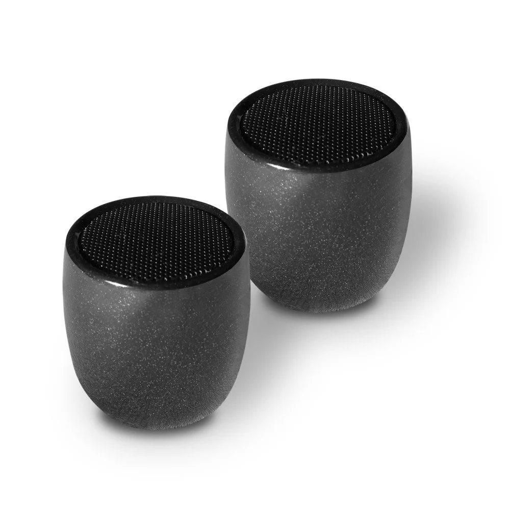 Drahtloser Lautsprecher Paar, TWS, 2 x 5W, schwarz