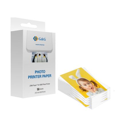 Zink Fotopapier 50x76mm 50 Blatt