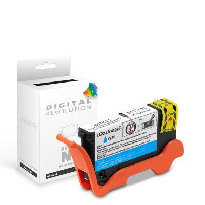 Lexmark 100A - alternative Patrone 'cyan' 9,6 ml - Digital Revolution