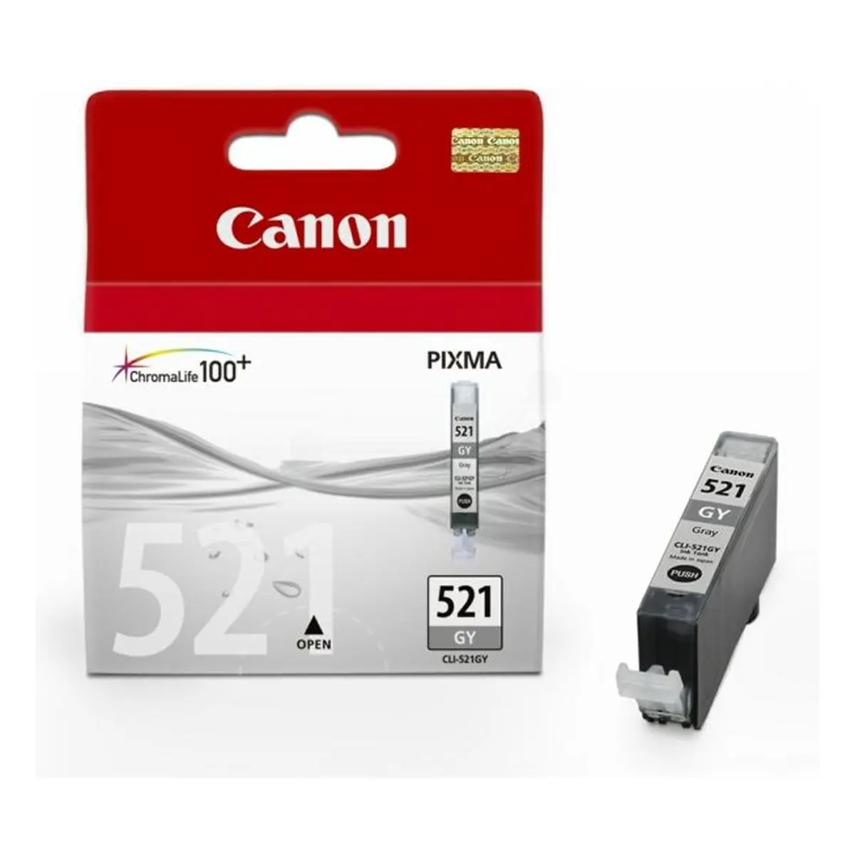 Canon Druckerpatrone 'CLI-521GY' grau 9 ml