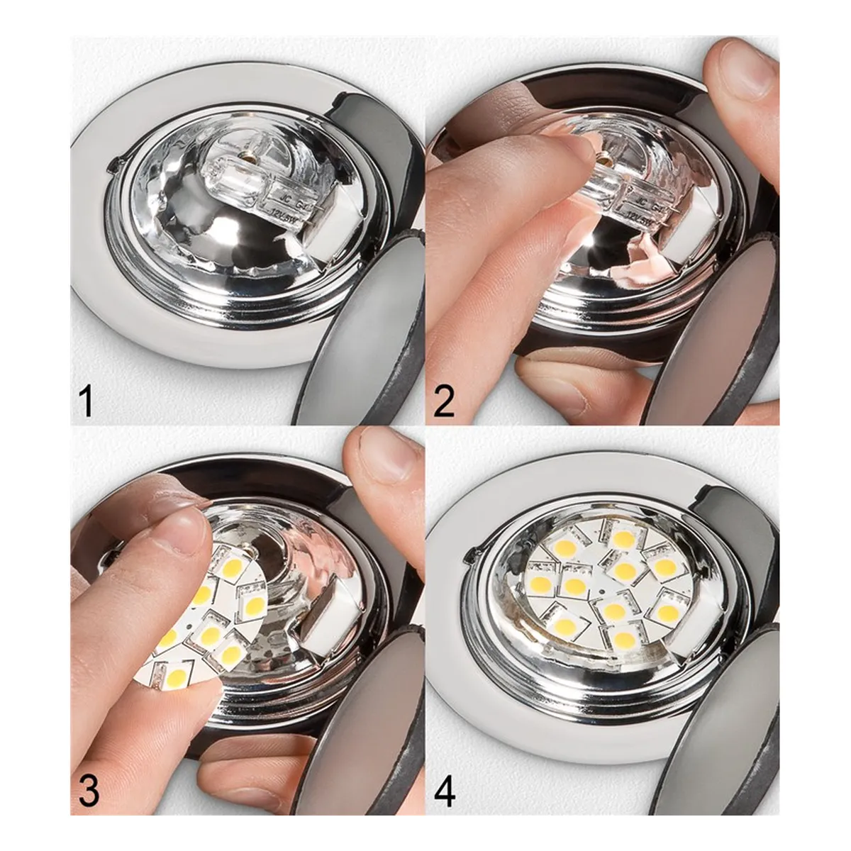 Goobay LED Strahler, 2W, Ø 30mm