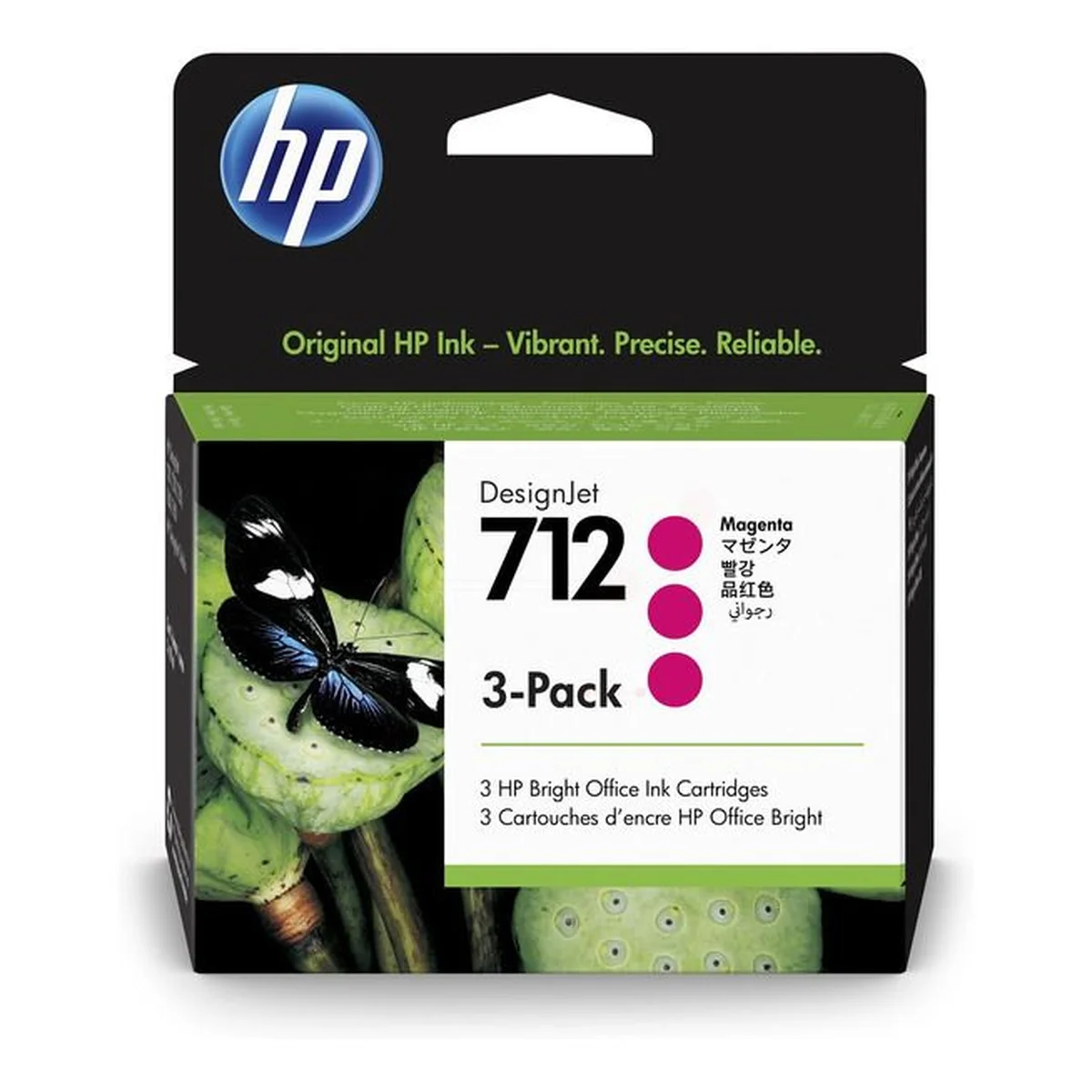 Druckerpatronen MultiPack HP 712 magenta 87 ml (3ED78A)