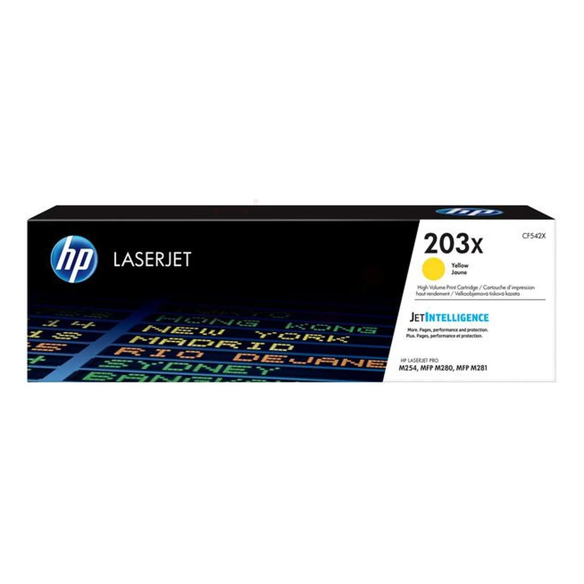 HP 203X Toner gelb 2.500 Seiten (CF542X)