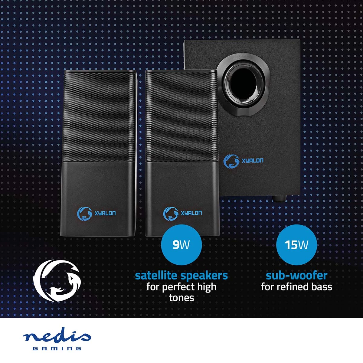 Nedis Gaming-Lautsprecher Nedis Gaming-Lautsprecher