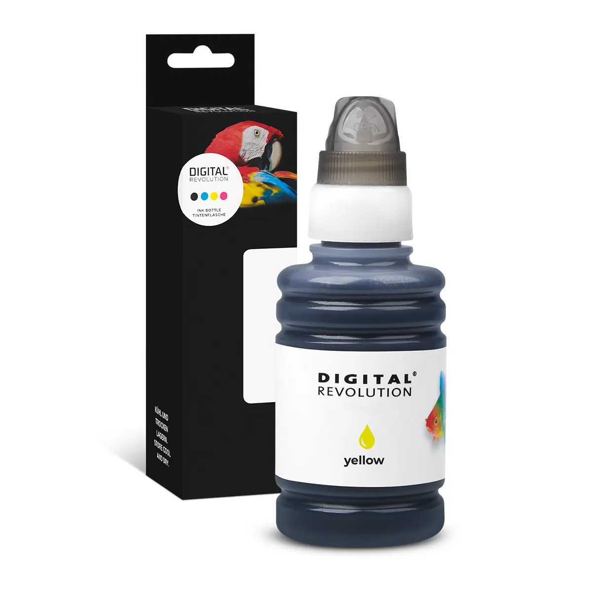 Epson 664 - alternative Tinte 'gelb' 100 ml - Digital Revolution