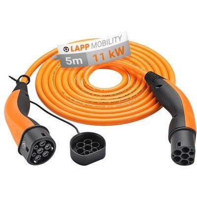 LAPP MOBILITY HELIX® Ladekabel Typ 2, bis zu 11 kW, 5 m, Orange